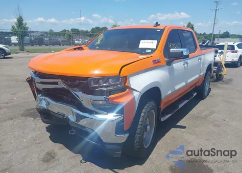 2020 Chevrolet Silverado 4Wd Short Bed Lt из США, поврежденный, VIN 1GCUYDED7LZ177657